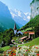 Alpská vesnice