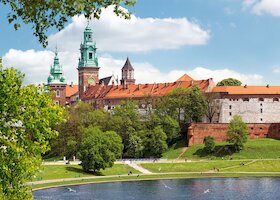 Wawelský královský hrad, Krakov, Polsko