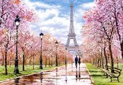 Romantická procházka v Paříži