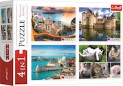 Santorini + Zámek Sully-sur-Loire + Benátky + Kočky