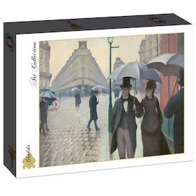 Pařížská ulice v dešti, 1877