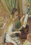 Dívky u piana, 1892