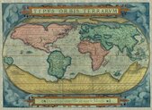 Mapa světa (bez krabičky)