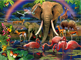 Africká savana