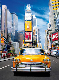 Taxi na Times Square