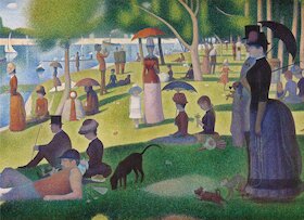 Nedělní odpoledne na ostrově Grande Jatte