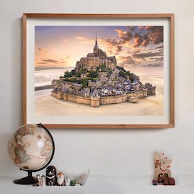 Majestátní Mont-Saint-Michel