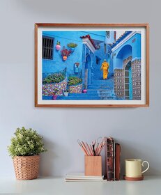 Modrá ulička v Chefchaouenu