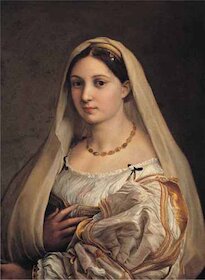 Žena se závojem, 1516