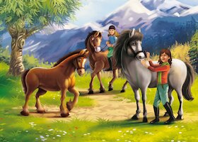 Dívky a koně