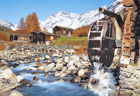 Údolí Lötschental, Švýcarsko