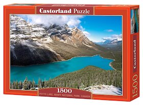 Jezero Peyto, národní park Banff, Kanada