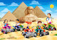Čtyřkolky u pyramid v Gíze
