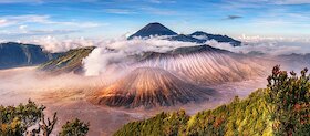 Sopka Bromo, Indonésie