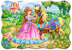 Princezna se svým koněm