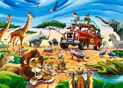 Dobrodružství na safari