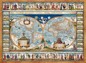 Mapa světa z r. 1639