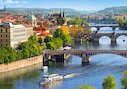 Pohled na pražské mosty