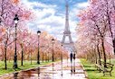 Romantická procházka v Paříži