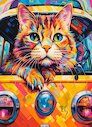 Kočka na cestách