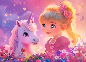 Princezna s jednorožcem