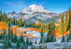 Národní park Mount Rainier, USA