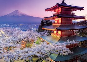 Hora Fudži, Japonsko