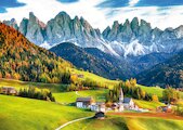 Podzim v Dolomitech