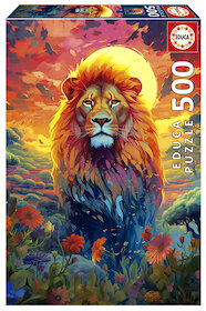 Majestátní pohled lva