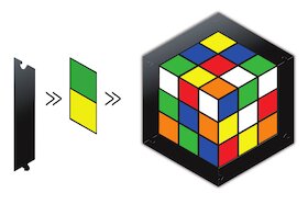 Rubikovo dvouploškové puzzle