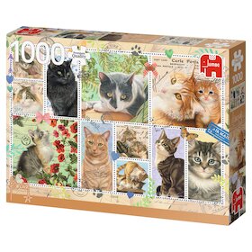 Kočičí poštovní známky