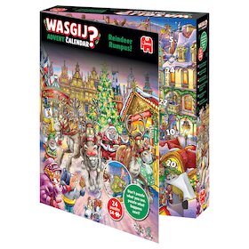 Adventní kalendář Wasgij 2025: Splašení sobi!
