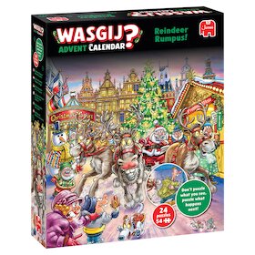 Adventní kalendář Wasgij 2025: Splašení sobi!