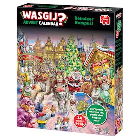 Adventní kalendář Wasgij 2025: Splašení sobi!