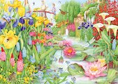 Výstava květin — vodní zahrada
