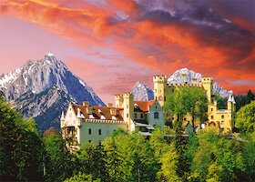 Zámek Hohenschwangau, Bavorsko