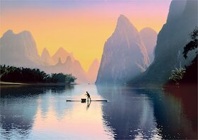Řeka Li‐ťiang, Čína