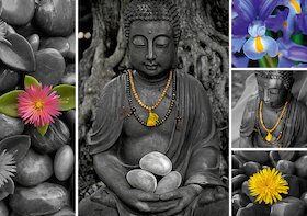 Buddha — koláž