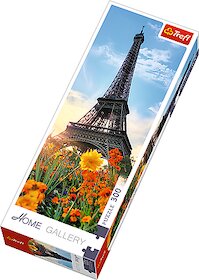 Eiffelova věž mezi květinami