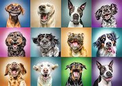 Legrační psí portréty