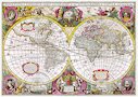 Mapa světa z r. 1630