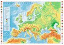 Fyzická mapa Evropy
