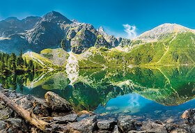 Pleso Morskie oko, Tatry, Polsko