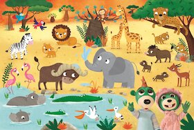 Treflíci na safari