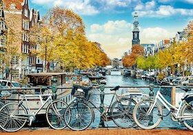 Podzim v Amsterdamu, Nizozemsko