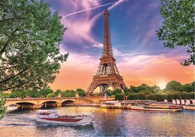 Eiffelova věž, Paříž + zásobníky pro třídění dílků