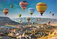 Balóny nad Kapadokií + zásobníky pro třídění dílků