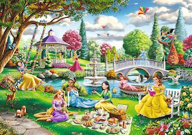 Disneyovské princezny na pikniku