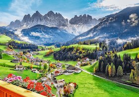 Santa Maddalena, Dolomity, Itálie