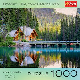 Smaragdové jezero, národní park Yoho